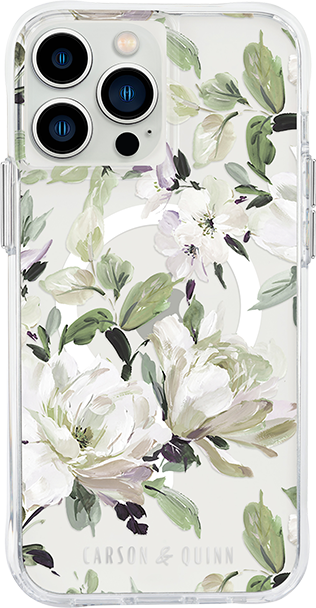 Carson & Quinn Steel Magnolia with MagSafe Case - iPhone 13 Pro Max 12